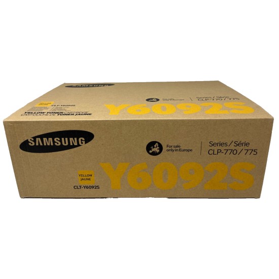 SAMSUNG CLT-Y6092S 6092S TONER ORIGINALE GIALLO CLP-770ND/CLP-775ND [A BOX]