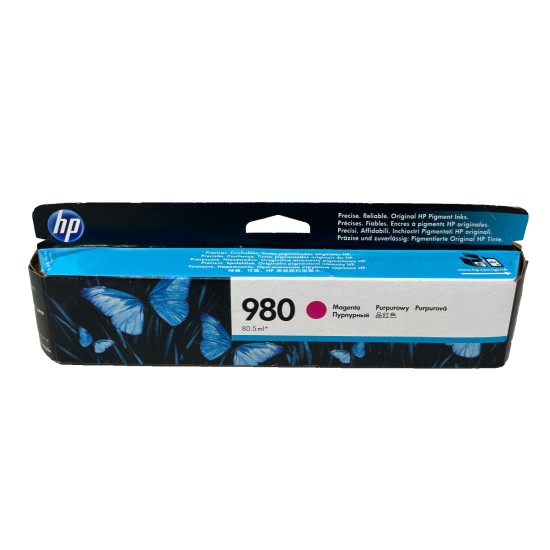 HP D8J08A 980 CARTUCCIA ORIGINALE MAGENTA OFFICEJET X555dn/X585 [05/2020]