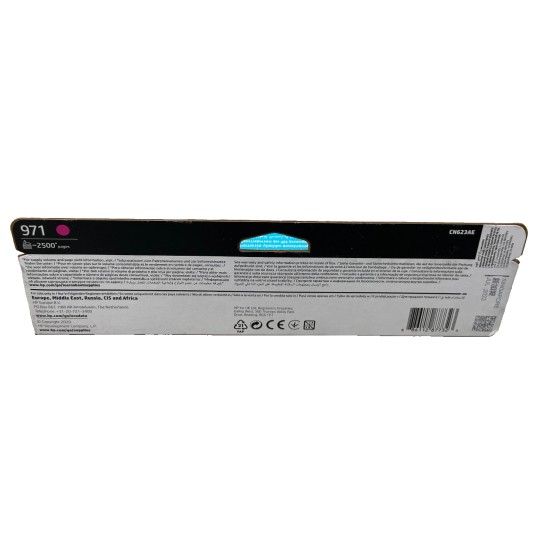 HP CN623AE 971 CARTUCCIA ORIGINALE MAGENTA OFFICEJET X451DW/X476DW [2018-2020]
