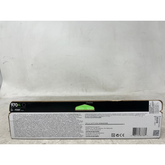 HP CN625AE 970XL CARTUCCIA ORIGINALE NERO XL OFFICEJET PRO X451/X476/X551 [2021]