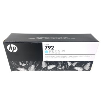 HP CN709A 792 CARTUCCIA ORIGINALE LIGHT CIANO LATEX 210/260/280 [03/2021]