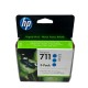 HP CZ134A HP 711 MULTIPACK ORIGINALE CIANO CF.3pz DESIGNJET T120/T520 [08/2023]