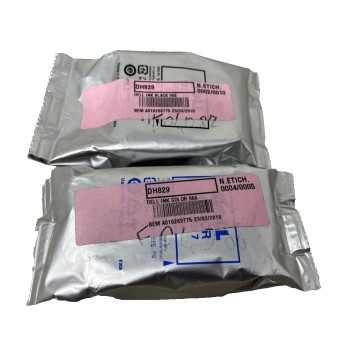 DELL DH828 + DH829 SERIE 7 CARTUCCIA ORIGINALE NERO + COLORE PER 966/968/968W [NO BOX]