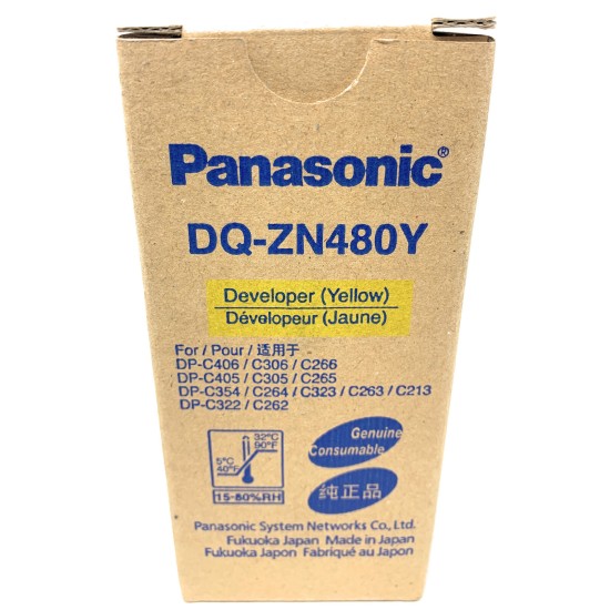 PANASONIC DQ-ZN480Y DEVELOPER ORIGINALE GIALLO DP-C405/DP-C305/DP-C266 [A BOX]