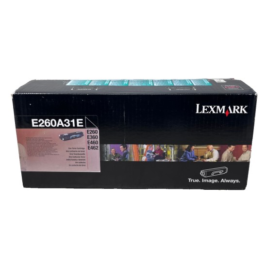 LEXMARK E260A11E E260A31E TONER ORIGINALE PER E260/E360d/E360dn/E460dn [A BOX]