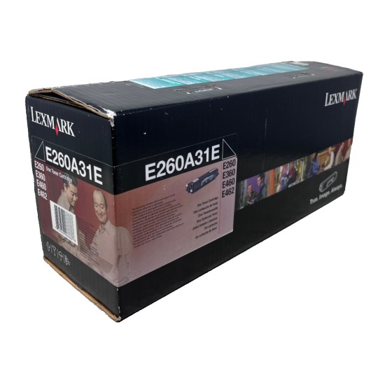 LEXMARK E260A11E E260A31E TONER ORIGINALE PER E260/E360d/E360dn/E460dn [A BOX]