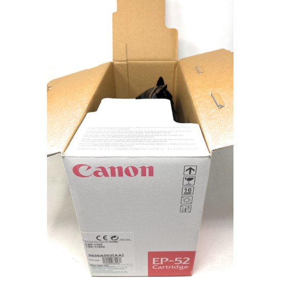CANON 3839A003 CANON EP-52 TONER ORIGINALE NERO LBP 1760/LBP 1760e [OPEN BOX]