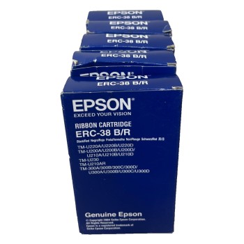 EPSON C43S015376 ERC-23BR NASTRO ORIGINALE NERO ROSSO TM-267/M-252/M-262/M-267 [OPEN BOX]