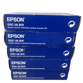 EPSON C43S015376 ERC-23BR NASTRO ORIGINALE NERO ROSSO TM-267/M-252/M-262/M-267 [OPEN BOX]