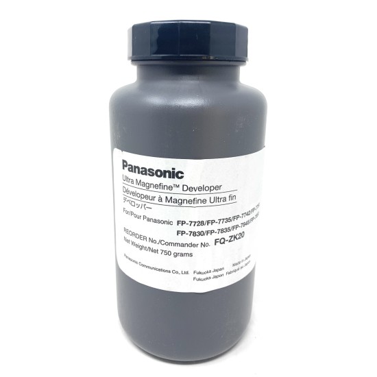 PANASONIC FQ-ZK20 DEVELOPER ORIGINALE FP-7728/FP-7735/FP-7742/FP-7830 [A BOX]