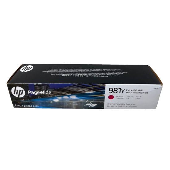 HP L0R14A 981Y CARTUCCIA ORIGINALE MAGENTA PAGEWIDE ENTERPRISE COLOR 556dn/586dn