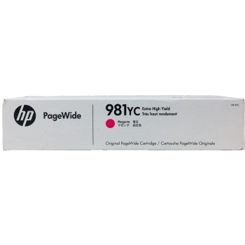 HP L0R18YC 981YC CARTUCCIA ORIGINALE MAGENTA PAGEWIDE ENTERPRISE 556dn [04/2019]