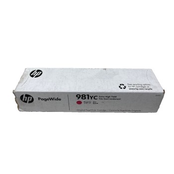 HP L0R18YC 981YC CARTUCCIA ORIGINALE MAGENTA PAGEWIDE COLOR 556dn/586 [OPEN BOX]