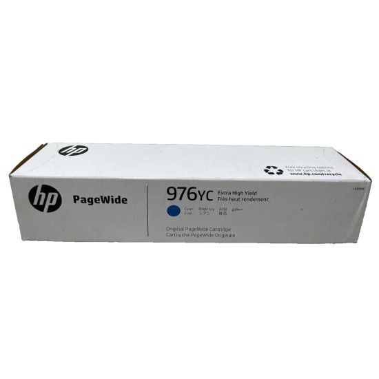 HP L0S29YC 976YC CARTUCCIA ORIGINALE CIANO PAGEWIDE P55250DW/P55750 [2026-2028]