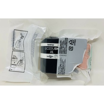 BROTHER LC-22U LC22UBK CARTUCCIA ORIGINALE NERO XL MFC-J985DW / DCP-J785DW [NO BOX]