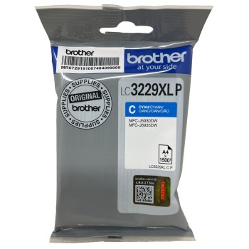 BROTHER LC3229XLC CARTUCCIA ORIGINALE CIANO XL PER MFC-J5930DW/MFC-J5935DW