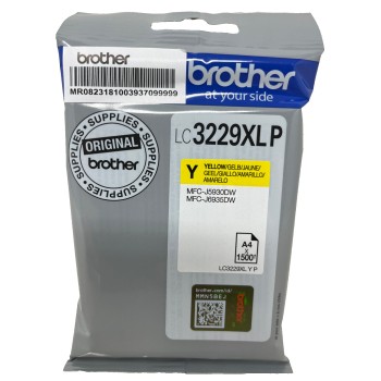 BROTHER LC3229XLY CARTUCCIA ORIGINALE GIALLO XL PER MFC-J5930DW/MFC-J5935DW