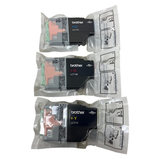BROTHER LC71CL MULTIPACK ORIGINALE MFC-J280W/MFC-J425W/MFC-J430W [KIT 3 CARTUCCE