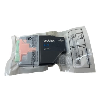 BROTHER LC71C CARTUCCIA ORIGINALE CIANO MFC-J280W/MFC-J425W/MFC-J430W [NO BOX]