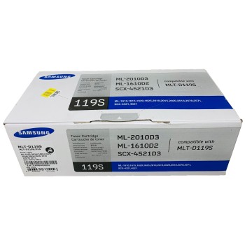 SAMSUNG MLT-D119S 119S TONER ORIGINALE NERO PER ML-1610/2010/SCX-4521 [A BOX]
