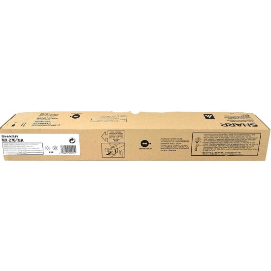 SHARP MX-27GTBA TONER ORIGINALE NERO MX-2300N/MX-2700N/MX-3500N/MX-4500N