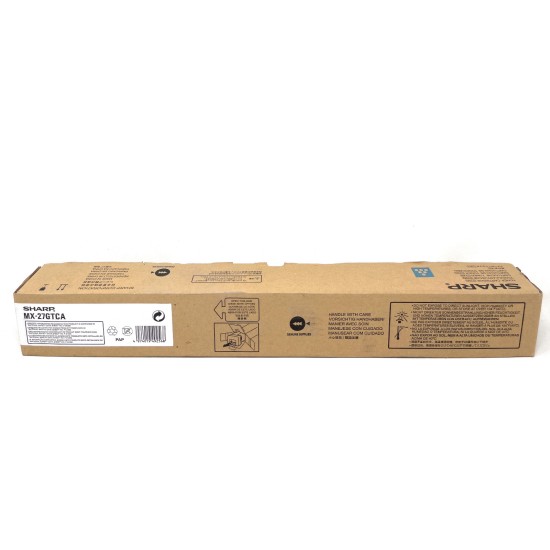 SHARP MX-27GTCA TONER ORIGINALE CIANO MX-2300N/MX-2700N/MX-3500N/MX-4500 [A BOX]