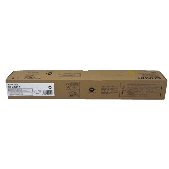 SHARP MX-27GTYA TONER ORIGINALE GIALLO MX-2300N/MX-2700N/MX-3500N/4500N [A BOX]