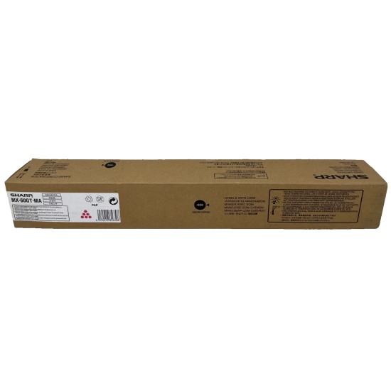 SHARP MX-60GTMA TONER ORIGINALE MAGENTA MX-2630N/MX-3050/MX-3051/MX-3060 [B BOX]