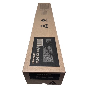 SHARP MX-61GTBB TONER ORIGINALE NERO PER MX-3070N / MX-3570N / MX-4070N [A BOX]