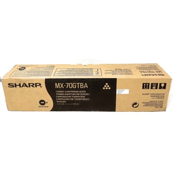 SHARP MX-70GTBA TONER ORIGINALE NERO MX-5500/MX-6200/MX-7000 SERIES [B BOX]