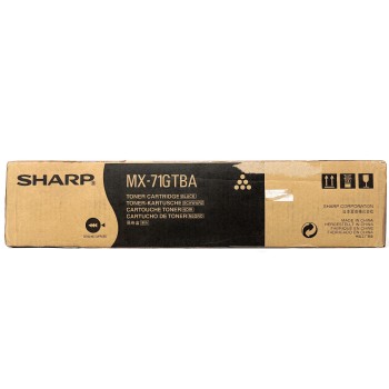 SHARP MX-71GTBA TONER ORIGINALE NERO MX-5500/MX-6201/MX-7001 SERIES [C BOX]