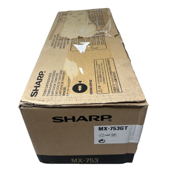 SHARP MX-753GT TONER ORIGINALE NERO PER MX M623U [C BOX]
