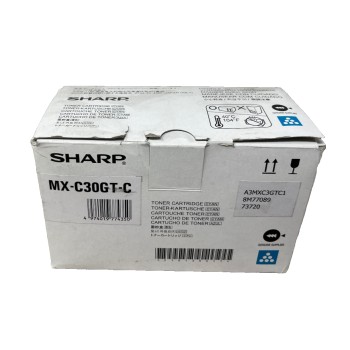 SHARP MX-C30GTC TONER ORIGINALE CIANO MX-C250F/MX-C300P/C300W/MX-C301W [A BOX]