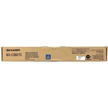 SHARP MX-C38GTC ORIGINALE CIANO MX-C310/MX-C311/MX-C380/MX-C381/MX-C380P [A BOX]
