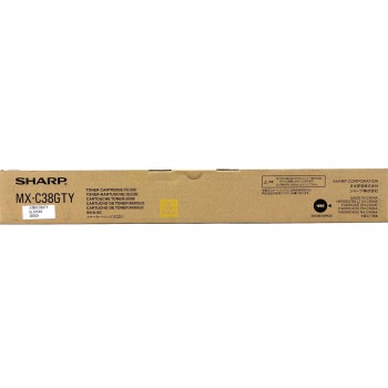SHARP MX-C38GTY ORIGINALE GIALLO MX-C310/MX-C311/MX-C380/MX-C381/MXC380 [A BOX]