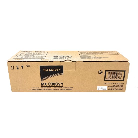 SHARP MX-C38GVY DEVELOPER GIALLO MX-C310/MX-C311/MX-C380/MX-C381 [A BOX]