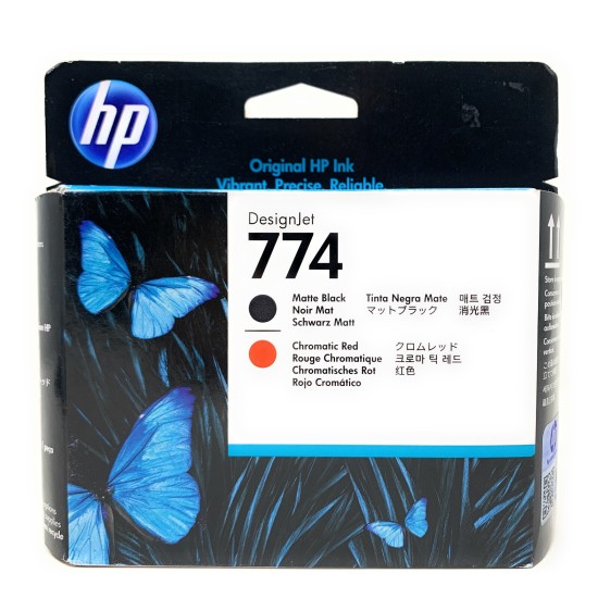 HP P2V97A HP 774 TESTINA ORIGINALE NERO OPACO/ROSSO DESIGNJET Z6810 [02/2021]