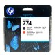 HP P2V97A HP 774 TESTINA ORIGINALE NERO OPACO/ROSSO DESIGNJET Z6810 [02/2021]