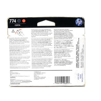 HP P2V97A HP 774 TESTINA ORIGINALE NERO OPACO/ROSSO DESIGNJET Z6810 [02/2021]