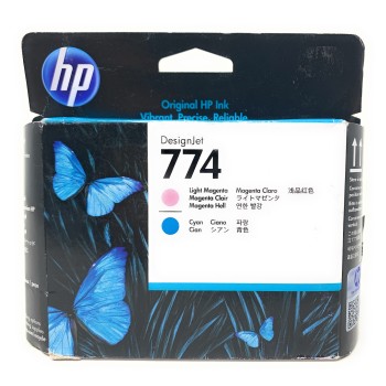 HP P2V99A 774 TESTINA ORIGINALE LIGHT MAGENTA/LIGHT CIANO DESIGNJET Z6610 [2021]