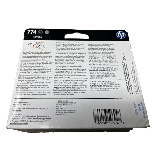 HP P2W00A 774 TESTINA ORIGINALE NERO FOTO/GRIGIO CHIARO DESIGNJET Z6810 [2021]
