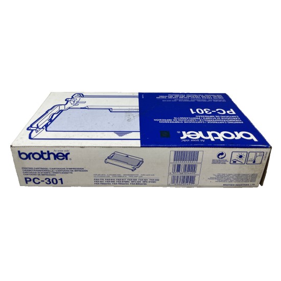 BROTHER PC-301 CARTUCCIA STAMPA TTR ORIGINALE  FAX 750/760/770/910/920 [A BOX]