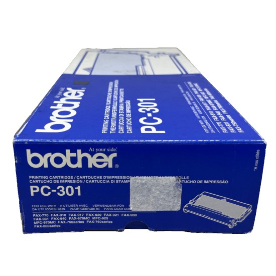 BROTHER PC-301 CARTUCCIA STAMPA TTR ORIGINALE  FAX 750/760/770/910/920 [A BOX]
