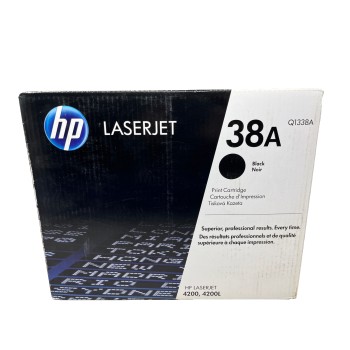 HP Q1338A 38A TONER ORIGINALE NERO PER LASERJET 4200/4200N/4200DN [A BOX]
