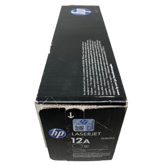 HP Q2612A 12A TONER ORIGINALE NERO HP LASERJET 1010/1012/1018/3015/3020 [B BOX]