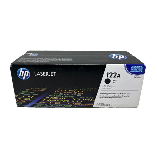 HP Q3960A 122A TONER ORIGINALE NERO COLORLASERJET 2550/2820/2840 [BLACK BOX]