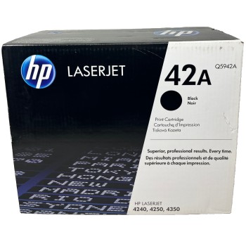 HP Q5942A 42A TONER ORIGINALE NERO PER LASERJET 4240/4250/4350 SERIES [B BOX]