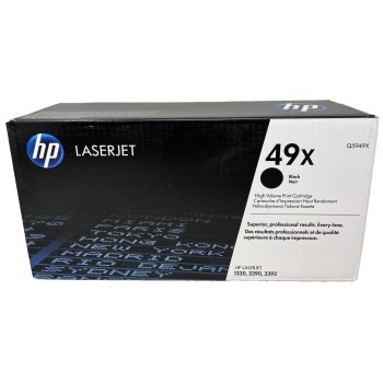 HP Q5949X HP 49X TONER ORIGINALE NERO PER HP LASERJET 1320/3390/3392 [A BOX]