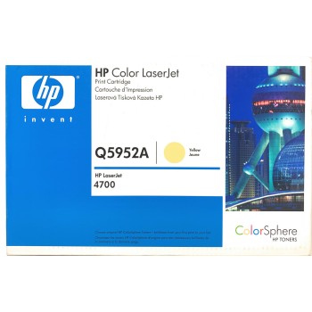 HP Q5952A 643A TONER ORIGINALE GIALLO HP COLORLASERJET 4700/4700N/4700DN [B BOX]