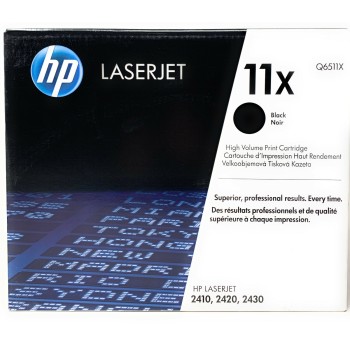HP Q6511X 11X TONER ORIGINALE NERO LASERJET 2410/2420/2430T/2430DTN [A BOX]